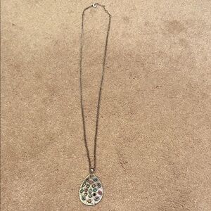 Elegant Multicolor Pendant Necklace